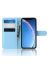 Brodef Wallet Чехол книжка кошелек для iPhone 11 голубой