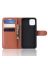 Brodef Wallet Чехол книжка кошелек для iPhone 11 коричневый