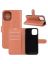 Brodef Wallet Чехол книжка кошелек для iPhone 12 mini коричневый