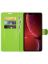 Brodef Wallet Чехол книжка кошелек для iPhone 13 mini зеленый