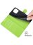 Brodef Wallet Чехол книжка кошелек для iPhone 13 Pro зеленый