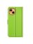 Brodef Wallet Чехол книжка кошелек для iPhone 13 зеленый