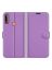Brodef Wallet Чехол книжка кошелек для Lenovo K13 фиолетовый