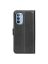 Brodef Wallet Чехол книжка кошелек для Motorola Moto G31 / G41 черный