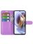 Brodef Wallet Чехол книжка кошелек для Motorola Moto G31 / G41 фиолетовый