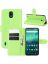 Brodef Wallet Чехол книжка кошелек для Nokia 1.3 зеленый