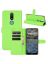 Brodef Wallet Чехол книжка кошелек для Nokia 2.4 зеленый