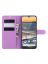 Brodef Wallet Чехол книжка кошелек для Nokia 5.3 фиолетовый