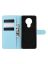 Brodef Wallet Чехол книжка кошелек для Nokia 5.3 голубой