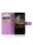 Brodef Wallet Чехол книжка кошелек для Nokia 6.1 фиолетовый
