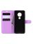 Brodef Wallet Чехол книжка кошелек для Nokia 6.2 / Nokia 7.2 фиолетовый