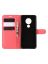 Brodef Wallet Чехол книжка кошелек для Nokia 6.2 / Nokia 7.2 красный
