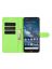 Brodef Wallet Чехол книжка кошелек для Nokia 8.3 5G зеленый