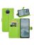 Brodef Wallet Чехол книжка кошелек для Nokia G10 / Nokia G20 зеленый