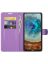Brodef Wallet Чехол книжка кошелек для Nokia X10 / Nokia X20 фиолетовый