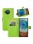 Brodef Wallet Чехол книжка кошелек для Nokia X10 / Nokia X20 зеленый