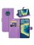 Brodef Wallet Чехол книжка кошелек для Nokia XR20 фиолетовый