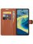 Brodef Wallet Чехол книжка кошелек для Nokia XR20 коричневый