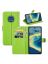 Brodef Wallet Чехол книжка кошелек для Nokia XR20 зеленый