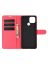 Brodef Wallet Чехол книжка кошелек для OPPO A15 красный