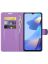 Brodef Wallet Чехол книжка кошелек для Oppo A16 фиолетовый