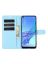 Brodef Wallet Чехол книжка кошелек для Oppo A53 2020 / Oppo A32 2020 голубой