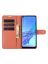Brodef Wallet Чехол книжка кошелек для Oppo A53 2020 / Oppo A32 2020 коричневый