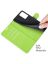 Brodef Wallet Чехол книжка кошелек для Oppo A54 зеленый