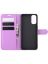 Brodef Wallet Чехол книжка кошелек для Oppo Reno 4 Pro 5G фиолетовый