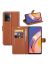 Brodef Wallet Чехол книжка кошелек для OPPO Reno 5 Lite коричневый