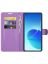 Brodef Wallet Чехол книжка кошелек для Oppo Reno 6 фиолетовый