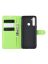 Brodef Wallet Чехол книжка кошелек для Realme 5 Pro зеленый