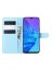 Brodef Wallet Чехол книжка кошелек для Realme 5 / Realme C3 голубой