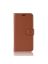 Brodef Wallet Чехол книжка кошелек для Realme 5 / Realme C3 коричневый