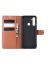 Brodef Wallet Чехол книжка кошелек для Realme 5 / Realme C3 коричневый