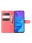 Brodef Wallet Чехол книжка кошелек для Realme 5 / Realme C3 красный
