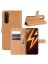 Brodef Wallet Чехол книжка кошелек для Realme 6 Pro коричневый