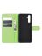Brodef Wallet Чехол книжка кошелек для Realme 6 Pro зеленый
