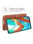Brodef Wallet Чехол книжка кошелек для Realme 8 5G / Narzo 30 5G коричневый