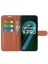 Brodef Wallet Чехол книжка кошелек для Realme 9 Pro коричневый