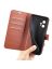 Brodef Wallet Чехол книжка кошелек для Realme 9 Pro коричневый