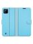 Brodef Wallet Чехол книжка кошелек для Realme C11 2021 голубой