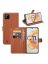 Brodef Wallet Чехол книжка кошелек для Realme C11 2021 коричневый