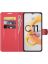 Brodef Wallet Чехол книжка кошелек для Realme C11 2021 красный