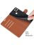 Brodef Wallet Чехол книжка кошелек для Realme C21Y коричневый