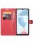 Brodef Wallet Чехол книжка кошелек для Realme C21Y красный