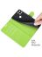 Brodef Wallet Чехол книжка кошелек для Realme C21Y зеленый