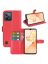 Brodef Wallet Чехол книжка кошелек для Realme C31 красный