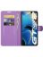 Brodef Wallet Чехол книжка кошелек для Realme GT Neo 2 фиолетовый