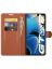 Brodef Wallet Чехол книжка кошелек для Realme GT Neo 2 коричневый